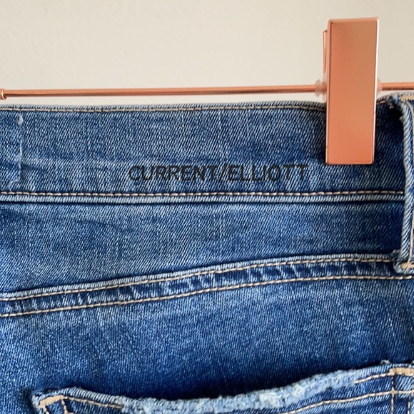 Current/Elliot “The Stiletto” Ripped Skinny Jeans - Picture 5 of 8